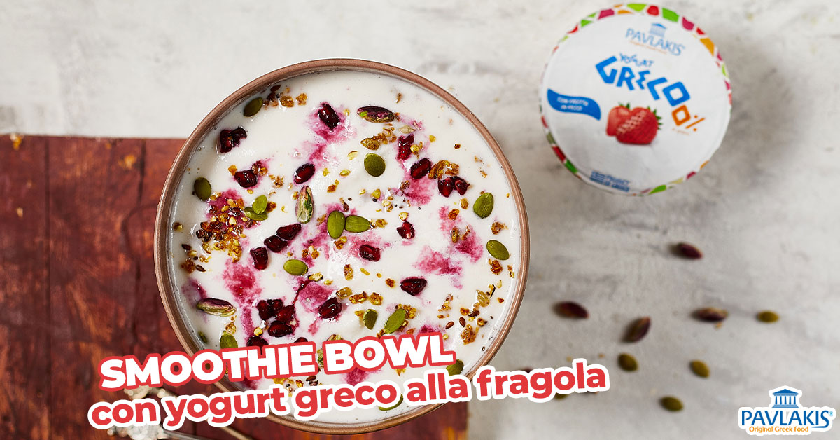 Smoothie Bowl di Fragole e Lamponi con Molinetti